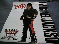 Michael Jackson Australasia World Tour Nov-Dec 1987 Poster Laminated Very Rare