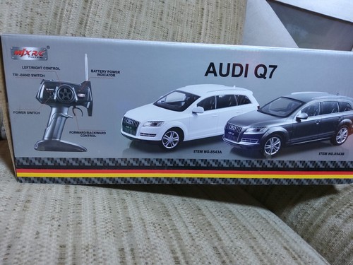 Audi Q7 RC Car 1:14 MJX Ferngesteuertes Auto Modell weiß LED in OVP - Bild 3 von 4