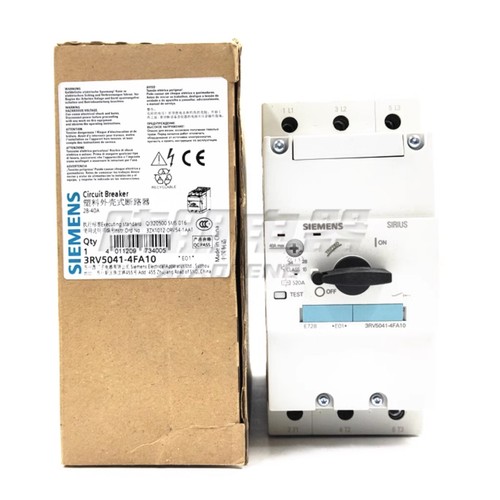 SIEMENS Motor Protection Circuit Breaker 3RV5041-4FA10 28-40A | eBay