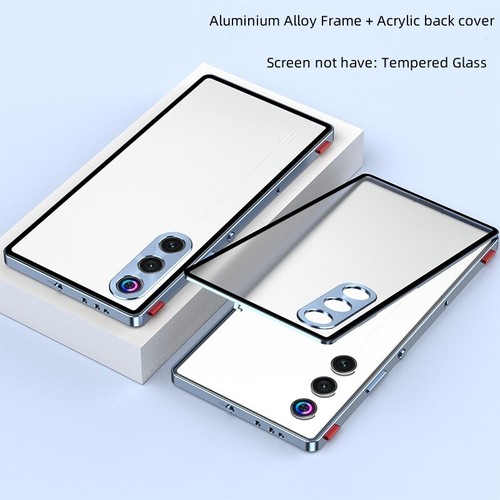 Metal Frame Bumper +Acrylic Back CaseFor ZTE nubia RedMagic 10 Air 10s 9s 9 Pro+ - Picture 19 of 21
