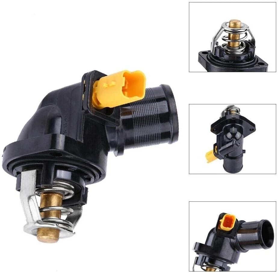 Carcasa termostato 1.4 gasolina 9650926280 para peugeot 207 / 207 sw 2006-2015 Foto 2 de 4