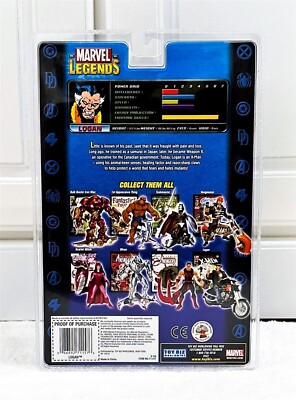 Marvel Legends Wolverine Figura Accion Toybiz 17 Cms | Cuotas sin interés