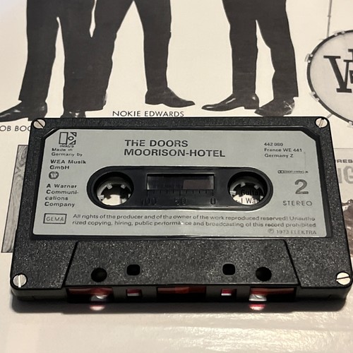 The Doors Morrison Hotel Cassette German Gray / Black EKS 75007 442 080-X - Picture 6 of 8