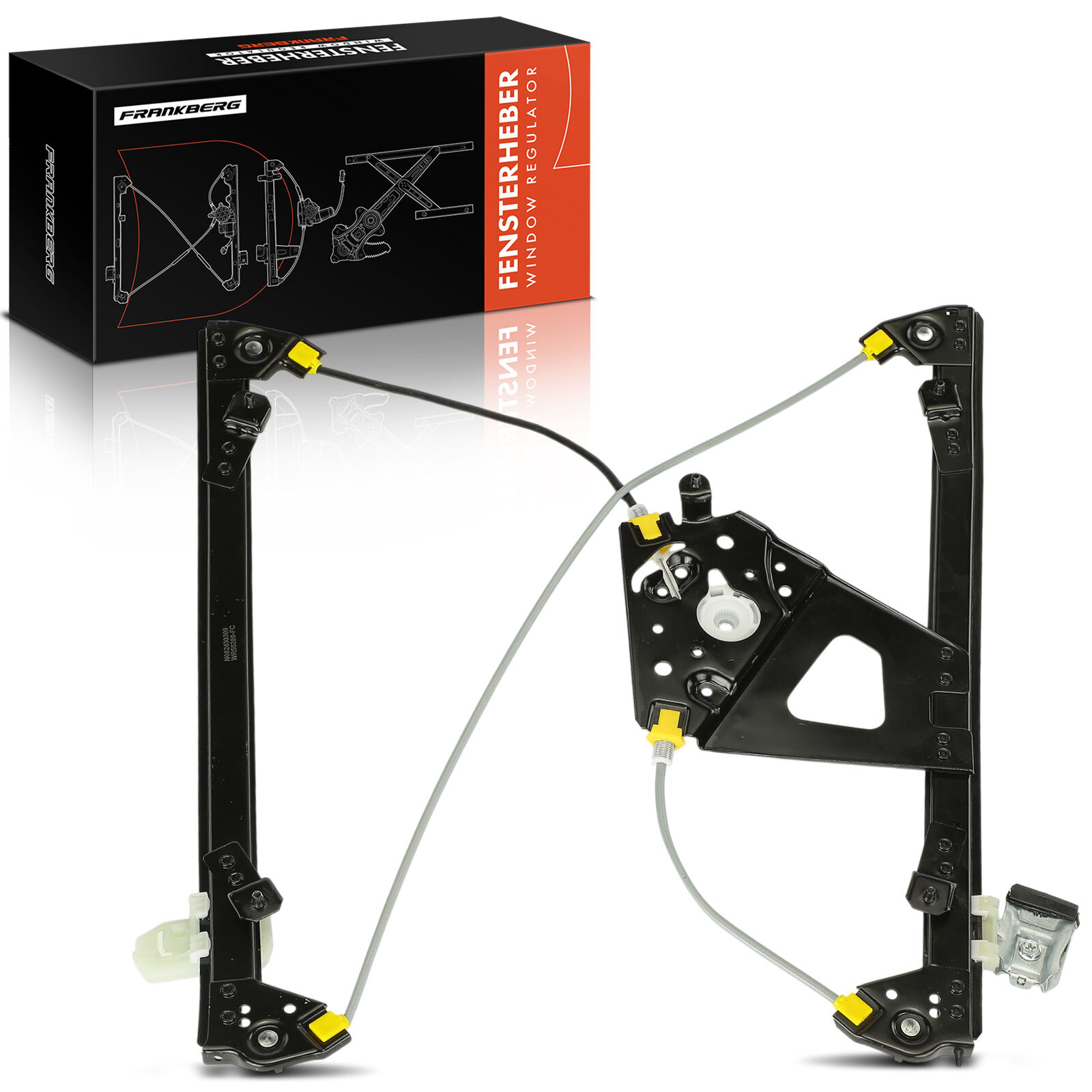 FRANKBERG Power Electric Window Regulator without Motor for Front Left