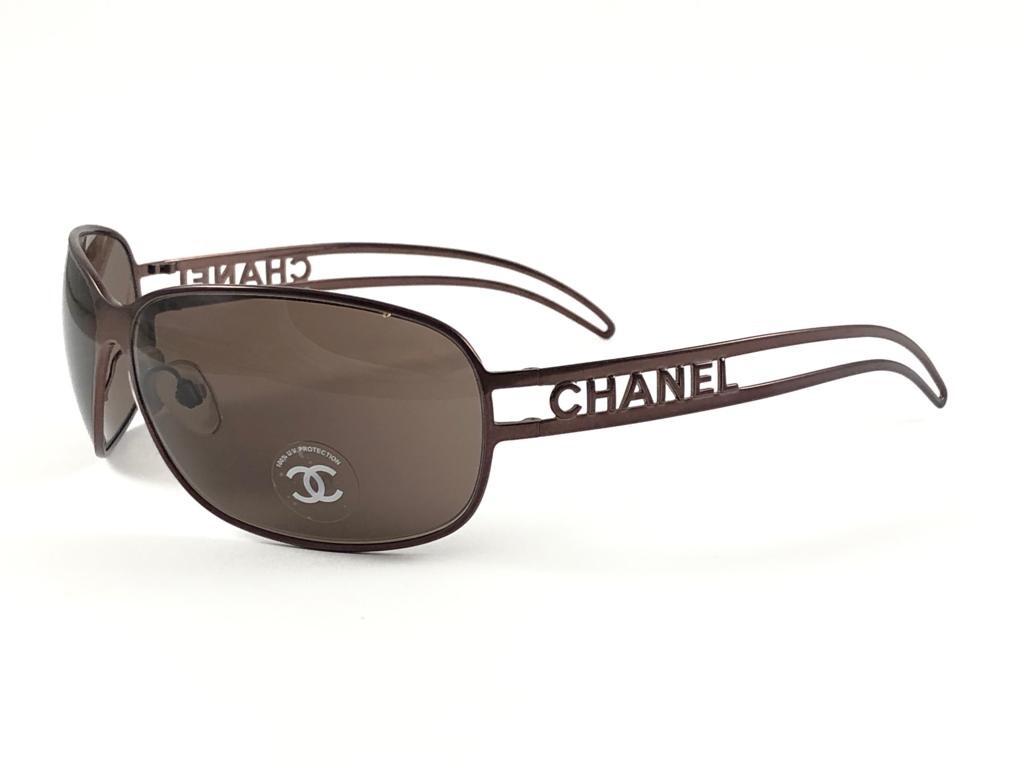 小物 CHANEL 4149 l flame logo sunglasses NEW VINTAGE CHANEL 4149 METALLIC COPPER FRAME SUNGLASSES MADE IN