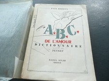 livre ancien ABC de l'amour