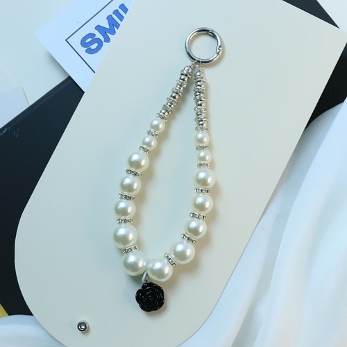 Bright Diamond Crystal Anti-lost Rope Peal Bag Pendant Women - Zdjęcie 3 z 7