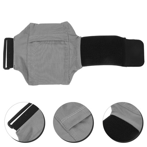 Cell Phone Leg Bag Fitness Pocket Running Holder Strap Elastic Pouch - Picture 7 of 12