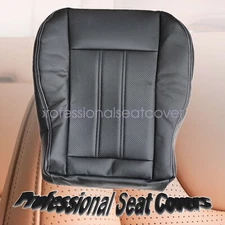 FITS Chrysler Town & Country Driver bottom Seat Cover Black 2011 12 13 14 15 16