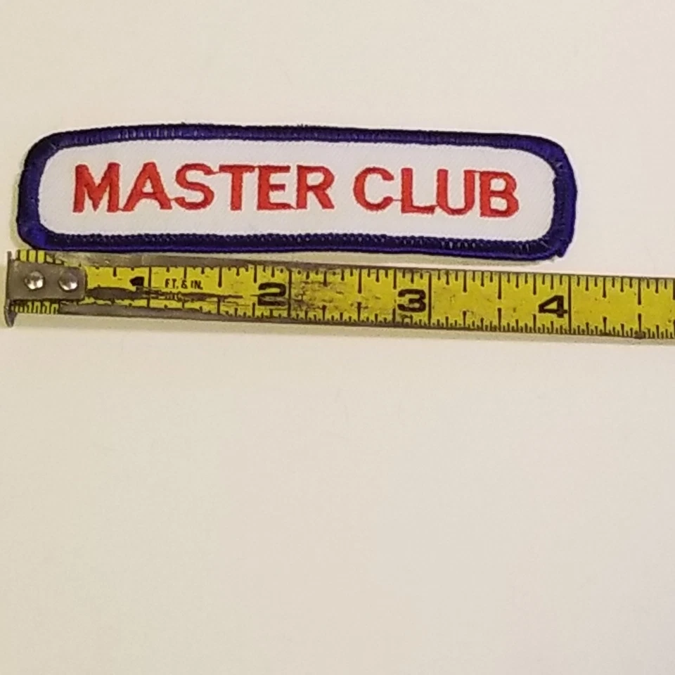 Masters Club Patch Martial Arts Karate Embroidered 4" x 1" Lot of 25 - Image 3 of 4