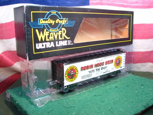 Raro Weaver CMP Robin Hood Cerveza U3115 40' ARA Cara de Madera Escala O Coche Frigorífico 5303 | Zustand: New