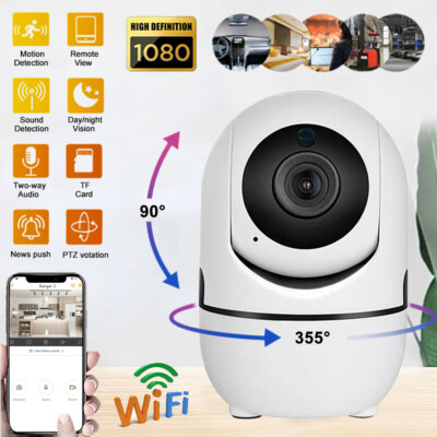 Ycc365 Plus Wifi 4K 1080P Cloud Wireless Auto Tracking Camera Video Surveillance