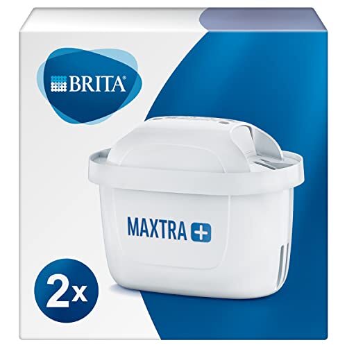 Ricambi Filtri BRITA MAXTRA+ 2 Pezzi | Acqua Purificata per Tutta la Famiglia