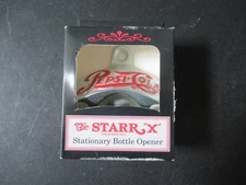 NEW Vintage rare The Star "X" stationary soda pop/beverage bottle opener NOS.