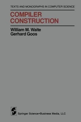 Compiler Construction by William M. Waite (English) Paperback Book