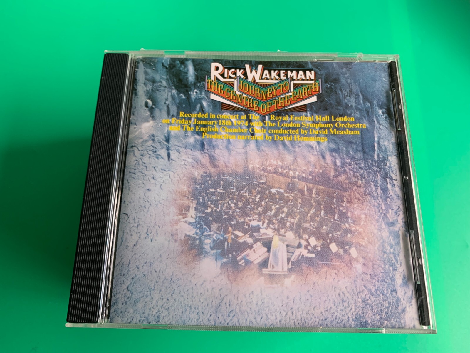 Journey to the Centre of the Earth by Rick Wakeman (CD, 1988) NM/EX