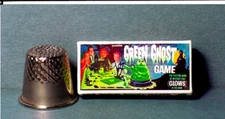 Dollhouse Miniature 1:12 Green Ghost Game Dollhouse 1960s Haunted House game