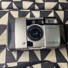 MINOLTA VECTIS 200 IX DATE CAMERA Vintage Film Camera 25mm-50mm