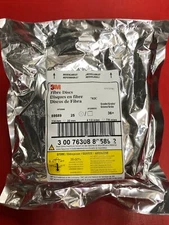 3M 89589 SEALED 25-PACK 4-1/2" DIAMETER x 7/8" HOLE FIBRE FIBER DISCS 36+ GRADE