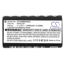 BATTERIE 1500mAh Type MPRLBP For Wisycom MPR30 MPR50 MPR51 MPR52 MTP60