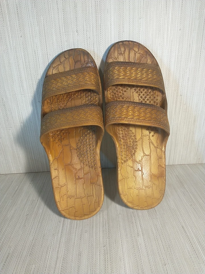 Sandalias Jesús Talla 10 Sandalias Imperiales Hawaianas Marrón Goma Hawaianas Foto 3 de 4