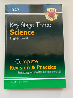 CGP Key Stage 3 Science Higher Level Complete Study Guide & Practice