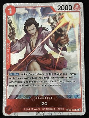 Izo OP03-003 (Jolly Roger Foil) - Premium Booster (PRB-01) - One