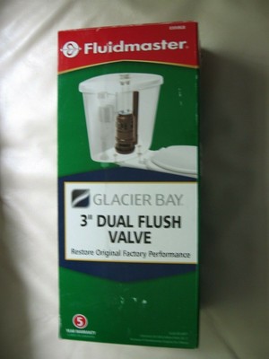 DUAL FLUSH VALVE REPLACEMENT for Glacier Bay Toilet Tank ...