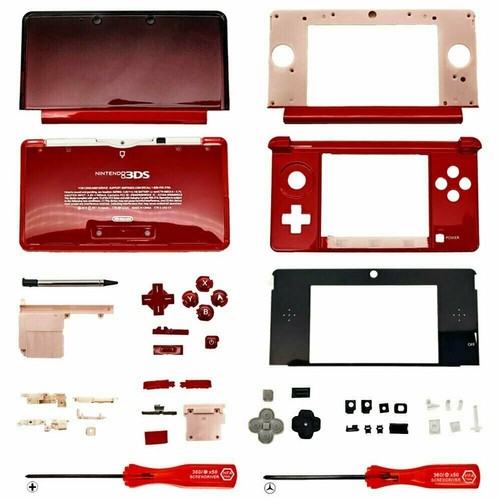 Housing Shell for Nintendo 3DS System Replacement Screen Tools Console