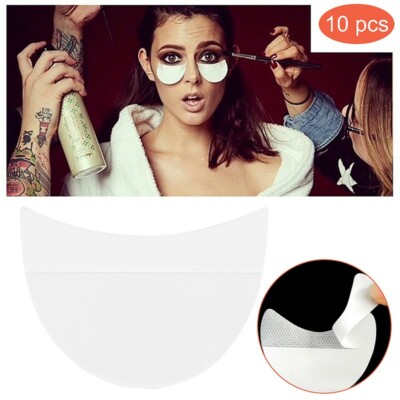 10 x Make-up Werkzeug Lidschatten Schilde Patches Aufkleber Schutz Pads Augen Lippen