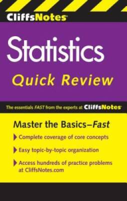 #ad CliffsNotes Statistics Quick Review 2nd Edition Cliffsquickreview VERY GOOD $3.98