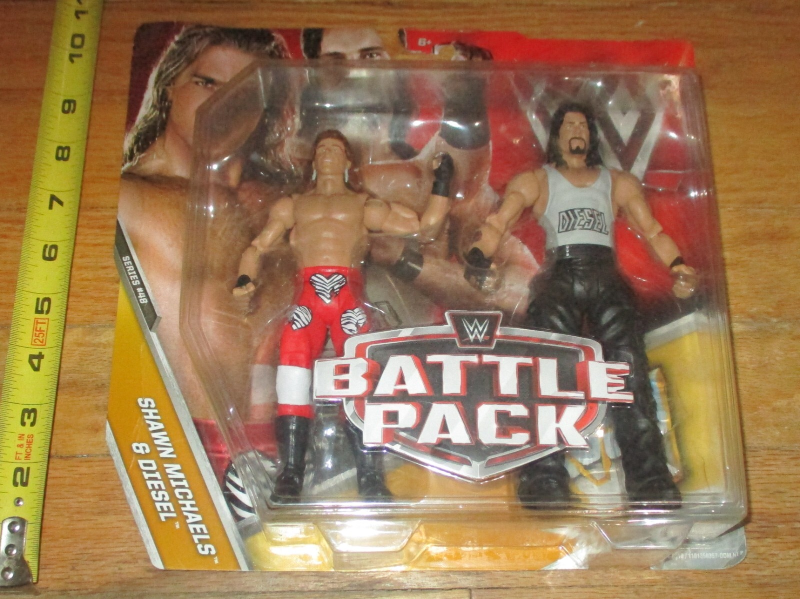 2017 WWE Mattel Shawn Michael Diesel Battle Pack 48 Wrestling Figures NWO WCW