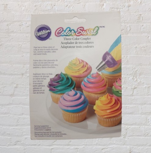 Wilton Color Swirl Three-Color Coupler For Icing Frosting