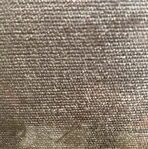 pencil pleat chenille grey curtains 168cm width x 229cm drop thermal blackout - Picture 3 of 3