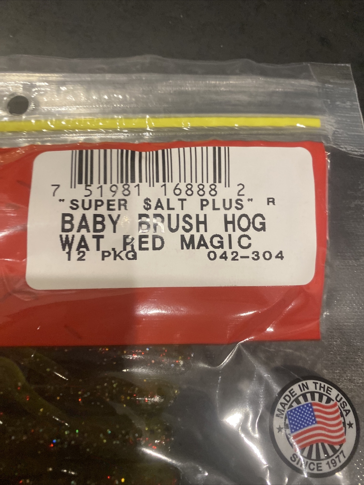 Zoom Baby Brush Hog Watermelon Red Magic eBay