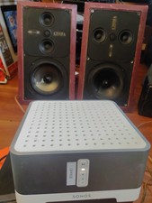 Sonos Connect: Amp Gen 2 (modern Unit S2 Compatible) W/sonance Cinema 2 Lcr Wall