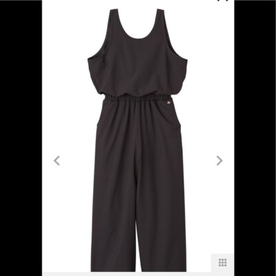 CALIA by Carrie Underwood Women's Wide Leg Overlap Jumpsuit