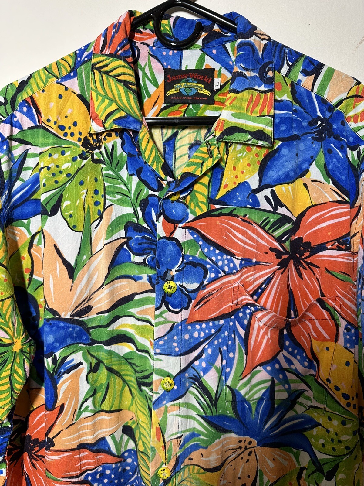 Vintage Jams World 30th Anniversary Hawaiian Shirt Collectors Edition