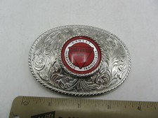 Vintage Unbranded Kansas KS The Boys Inc Interstate Transporter Belt Buckle