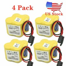 4 6V 4400mAh BR-2/3AGCT4A PLC Battery For FANUC Backup Power A98L-0031-0025 New