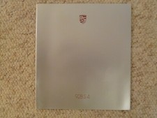 1987 Porsche 928 S4 DELUXE Showroom Advertising Sales Brochure RARE Awesome
