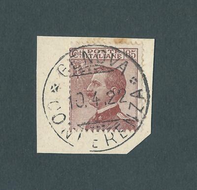 GENOA - CONFERENCE - WELL PRINTED ON FRAGMENT OF 10-04-1922. RARE