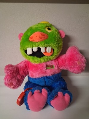 Zugly Monster 45 cm - Marchon Inc. 1986 Kuscheltier Stofftier Vintage