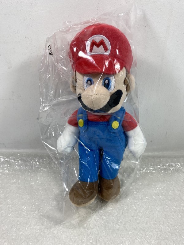 Peluche Mario doudou officiel sans plastique pour la sieste