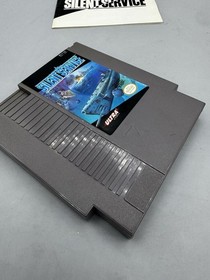 Nintendo NES Silent Service Game Cartridge w/ Manual Tested Working