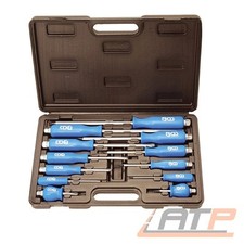BGS 7890 SCHRAUBENDREHERSATZ SCHRAUBENZIEHER SET 12-TLG MIT AUSSEN 6-KANT