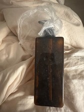 Amber/Brown Glass Hair Spray Bottle - Fine Mist Sprayer NEW