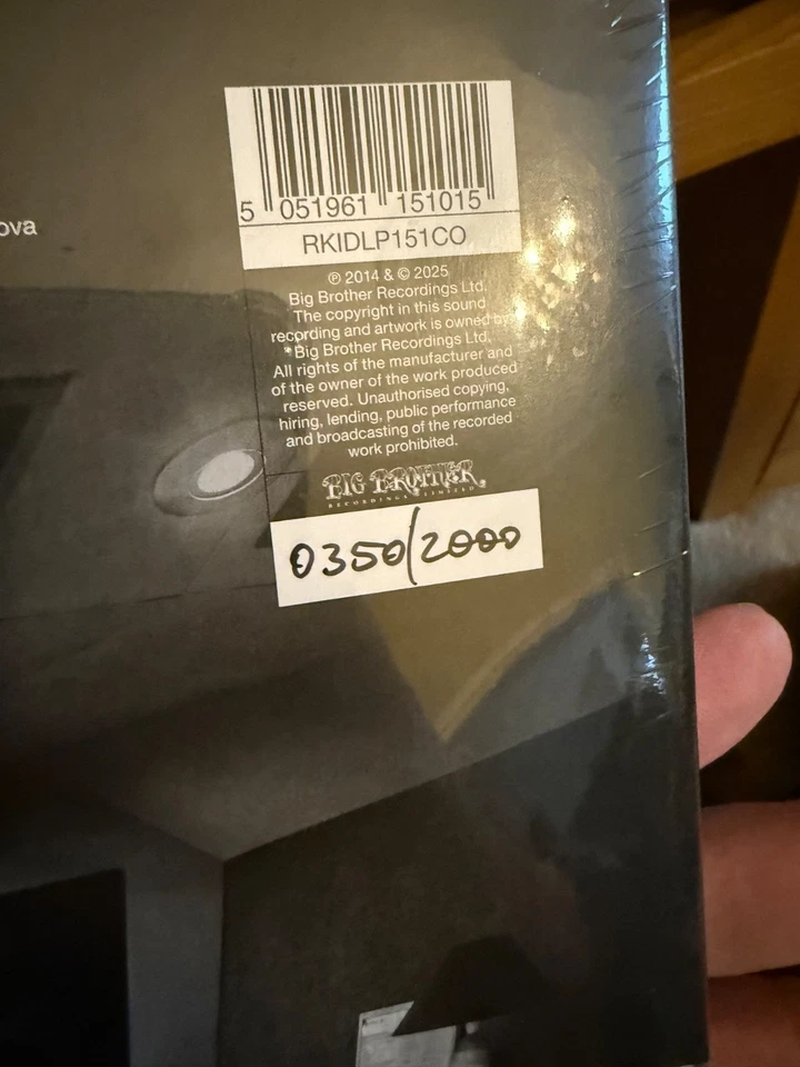 OASIS WHAT'S THE STORY MORNING GLORY? DOUBLE PEARL VINYL Damaged sleeve sealed 2 - Image 3 of 3