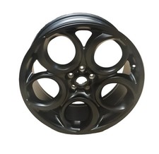 Single 19" Front Alloy Wheel , Matt Black - Alfa Romeo 4C New & Genuine 50530594