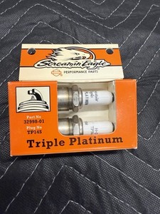 Harley-Davidson Screamin' Eagle Triple Platinum Spark Plugs Evo 32998-01 TP14S